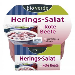 Herings-Salat mit Roter Bete