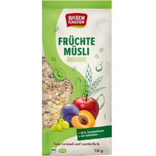 Früchte Müsli  ungesüßt