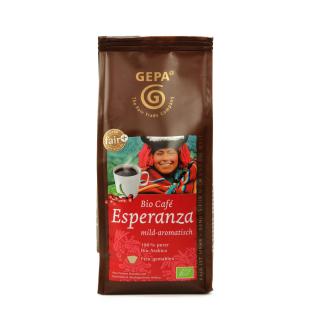 Café Esperanza gemahlen