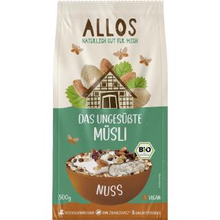 Das ungesüßte Müsli Nuss