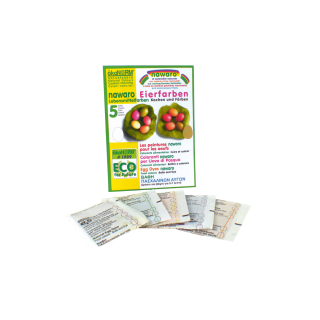 Ostereierfarben - 5 Naturtöne