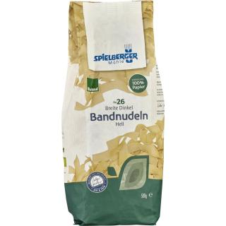 Dinkel Bandnudeln, breit 18 mm