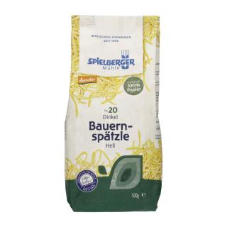 Dinkel-Bauernspätzle hell