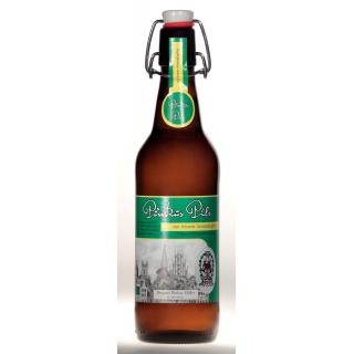 Pinkus Pils, Bügelflasche
