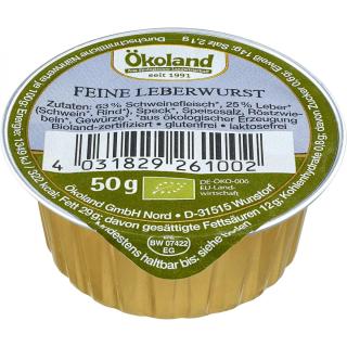 Feine Leberwurst Portion