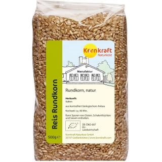 Reis, rund, natur