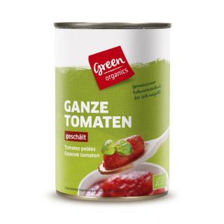 Geschälte Tomaten ganz