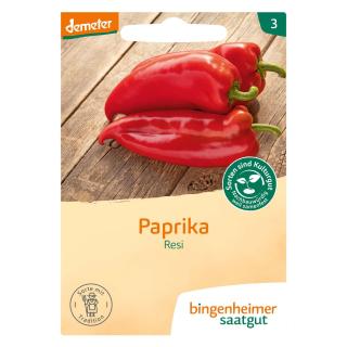 Paprika rot Spitzpaprika Resi