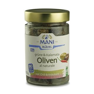 Grüne & Kalamata Oliven Chili