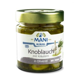Knoblauch m.Kräutern in Öl