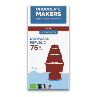 Bitterschokolade 75% mit Nibs