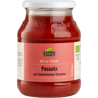 Tomaten Passata im Pfandglas
